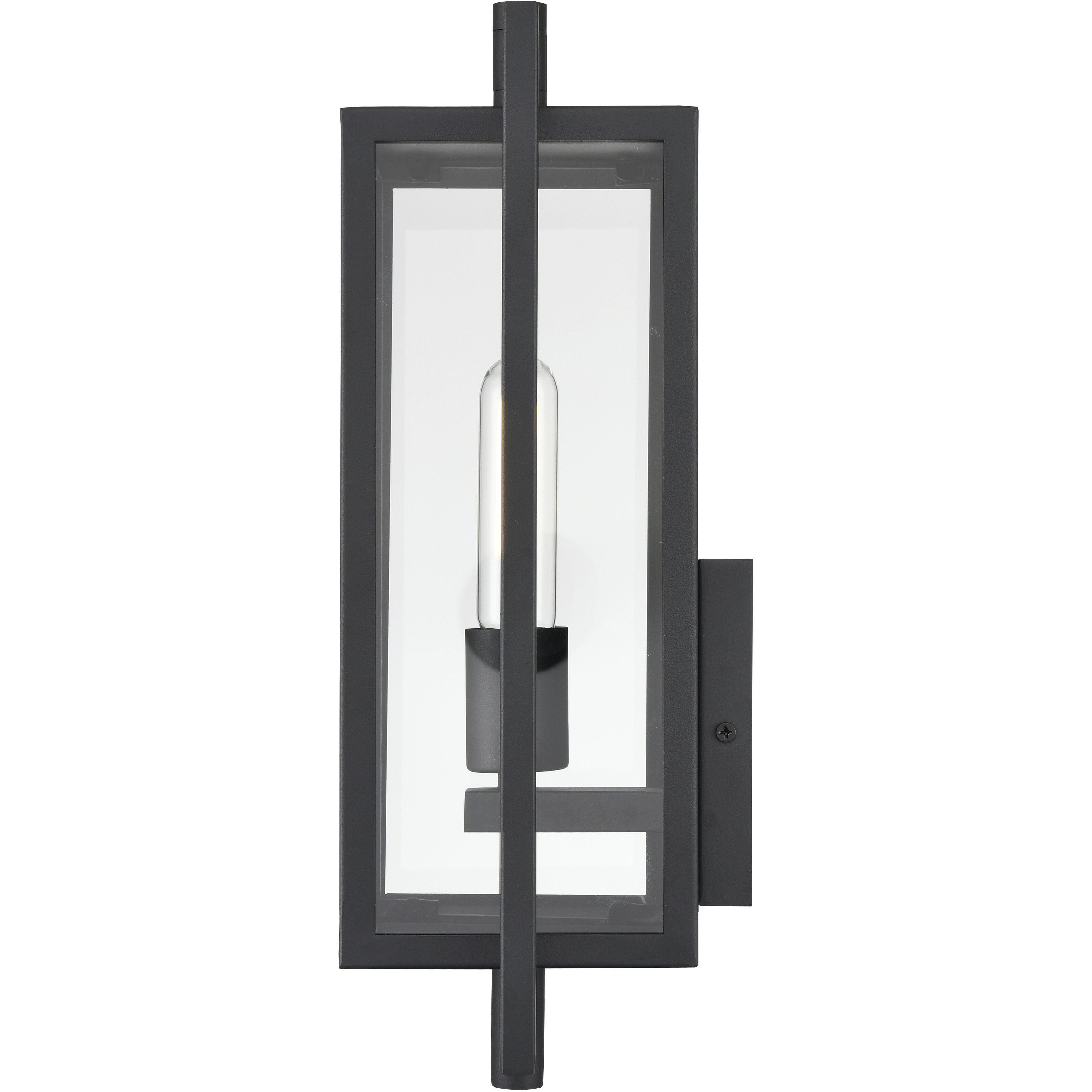 Rankin 1 Light 15.7 inch Textured Black Outdoor Wall Sconce